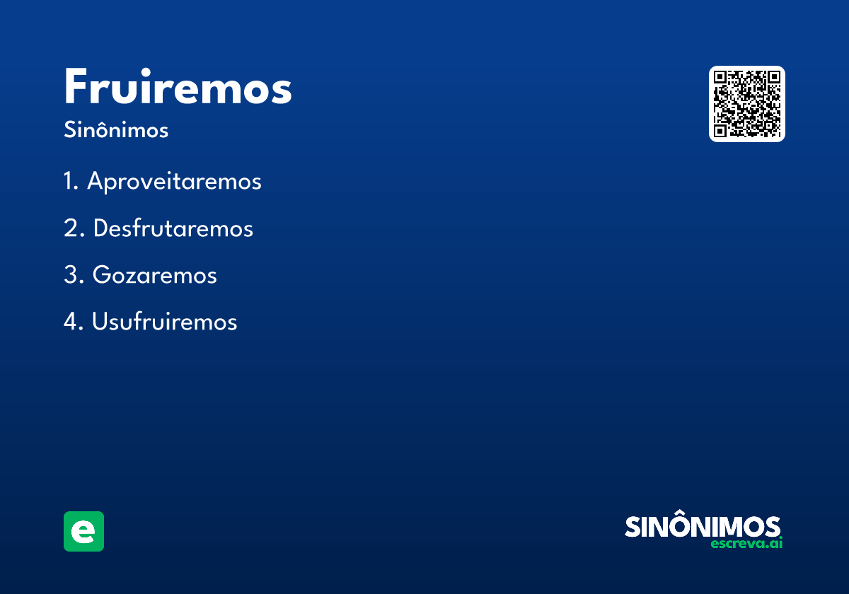 fruiremos