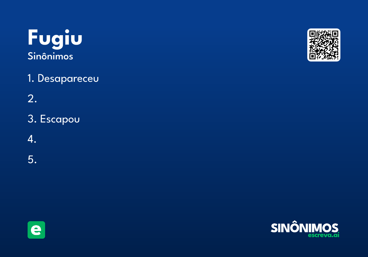 fugiu