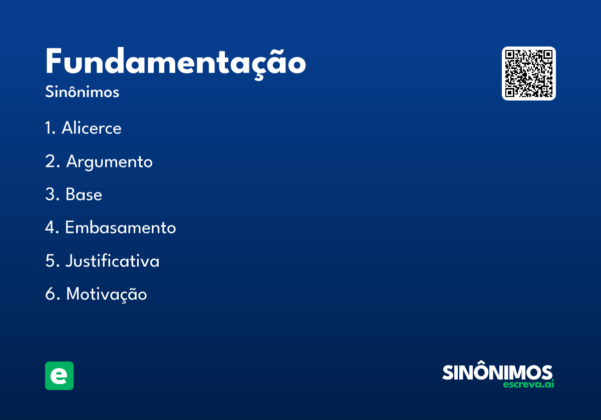 fundamentação