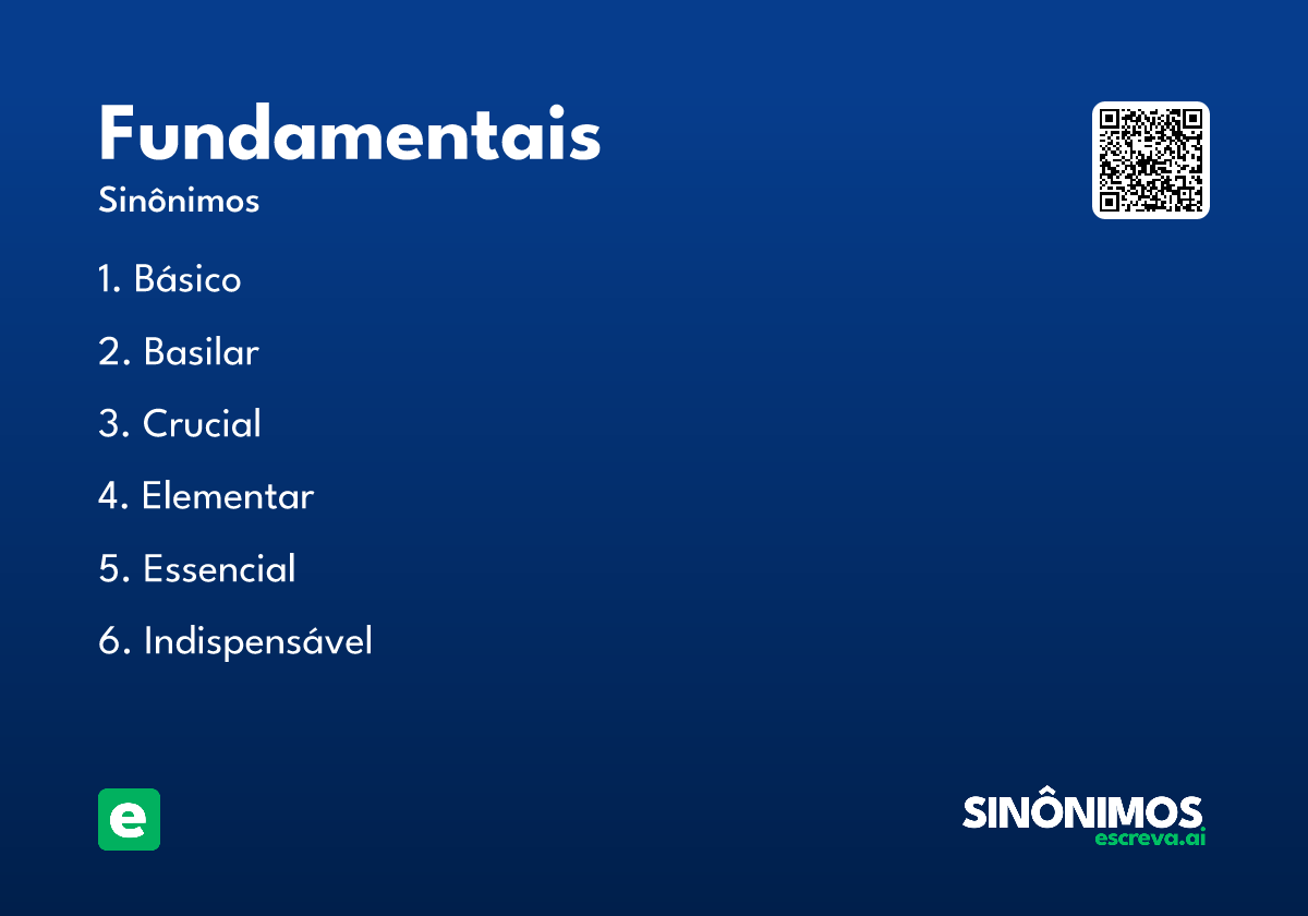 fundamentais