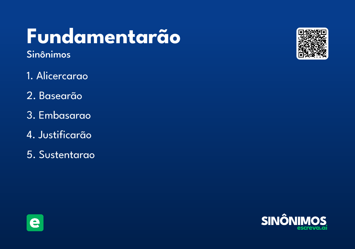 fundamentarão