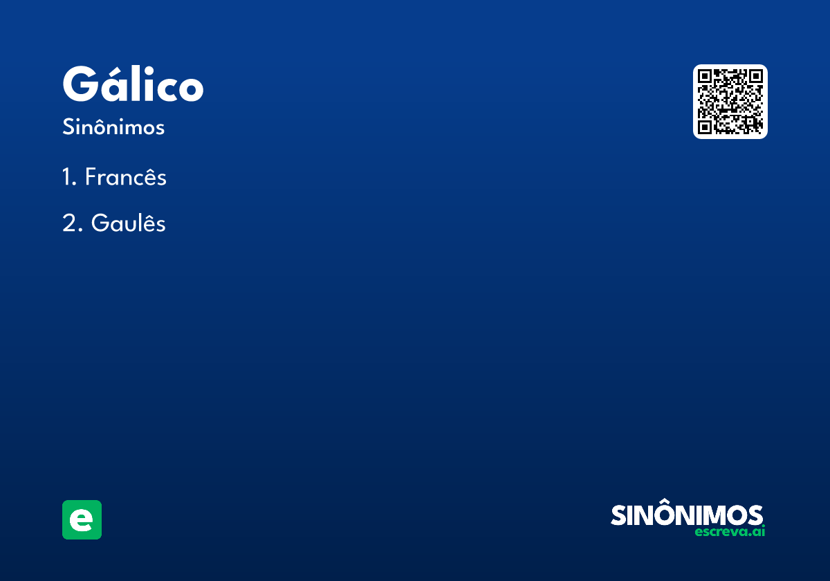gálico