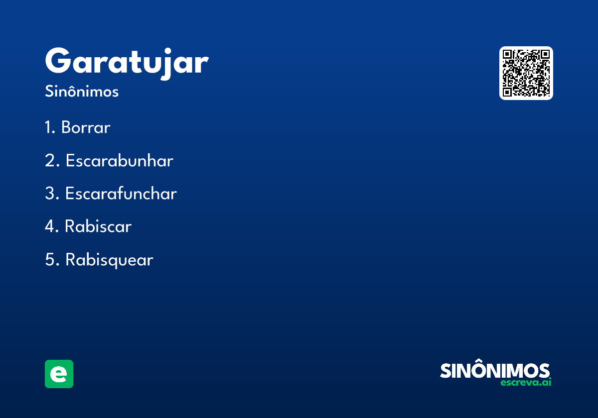 garatujar