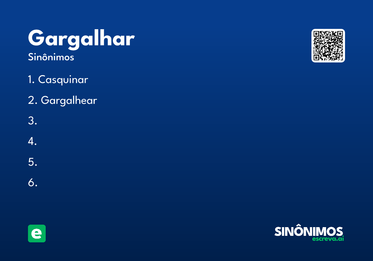 gargalhar