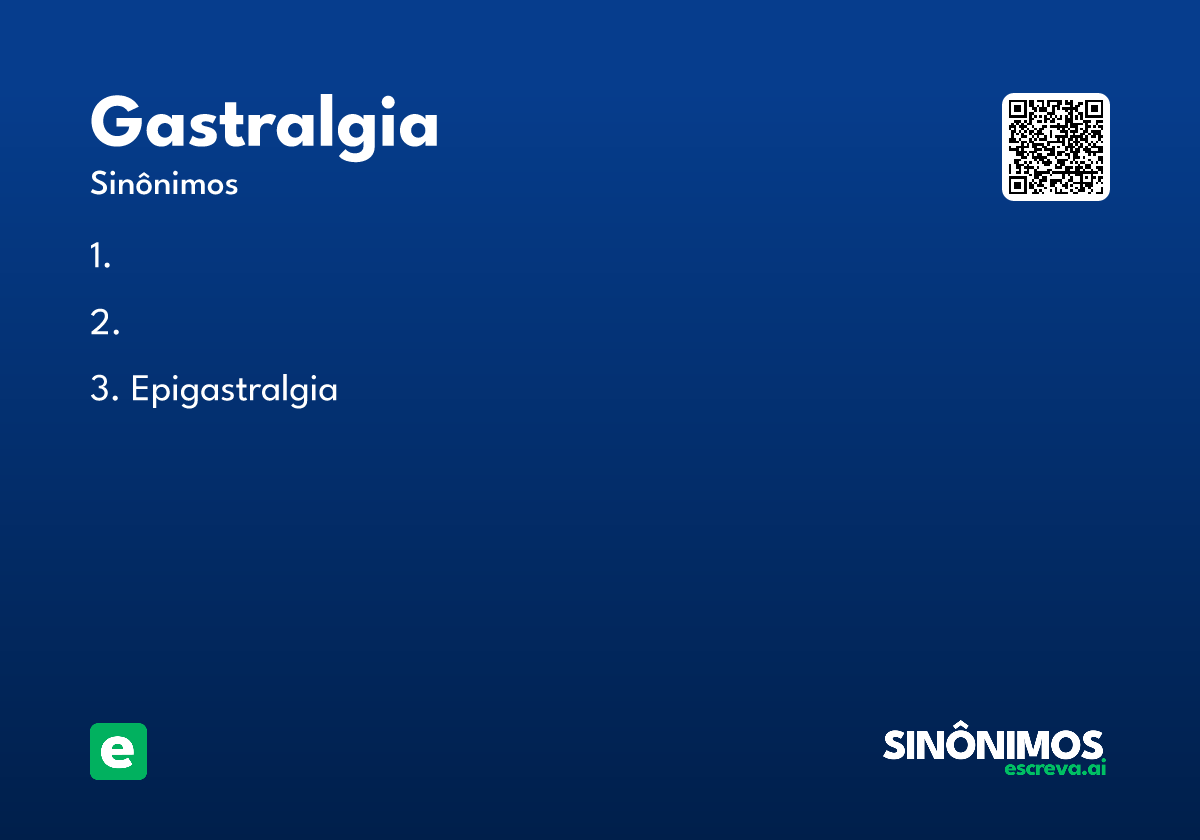 gastralgia