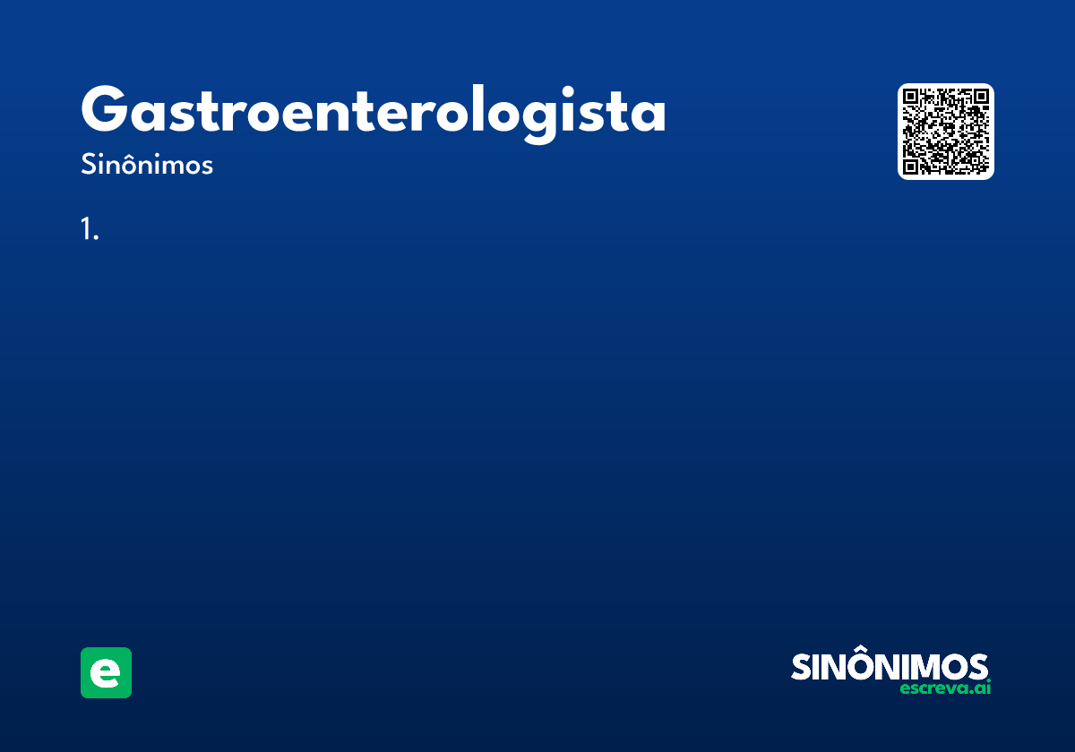 gastroenterologista