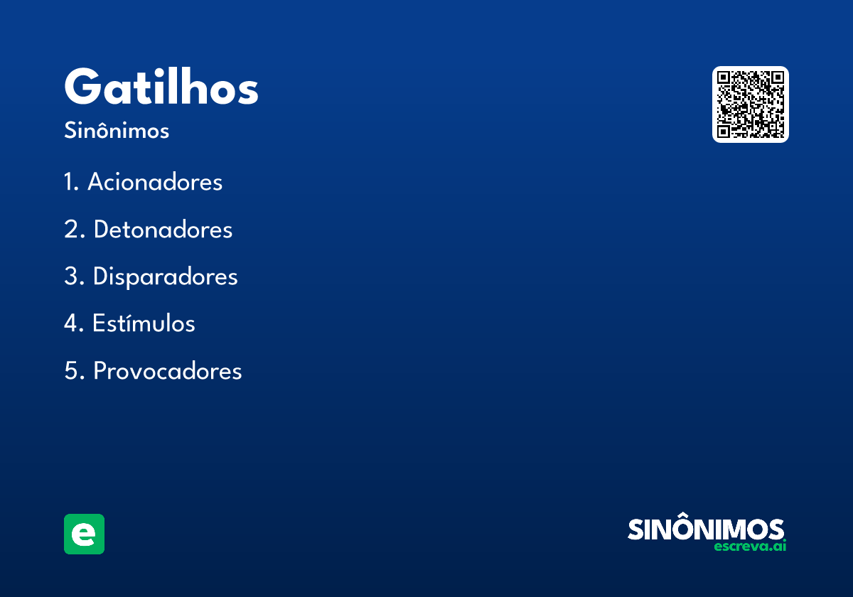 gatilhos