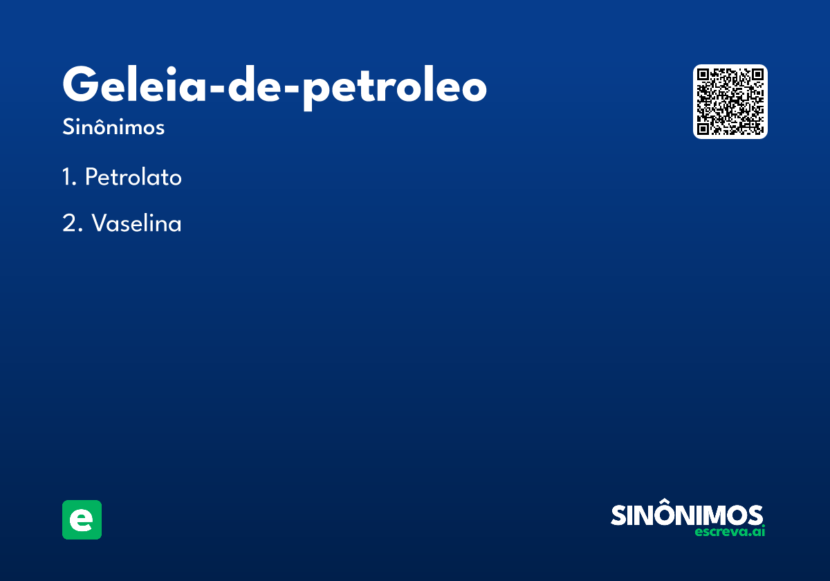 geleia-de-petroleo
