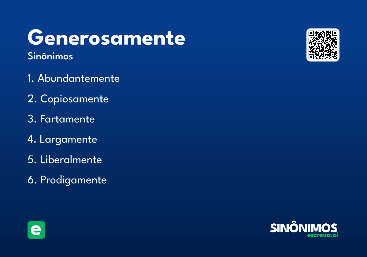 generosamente