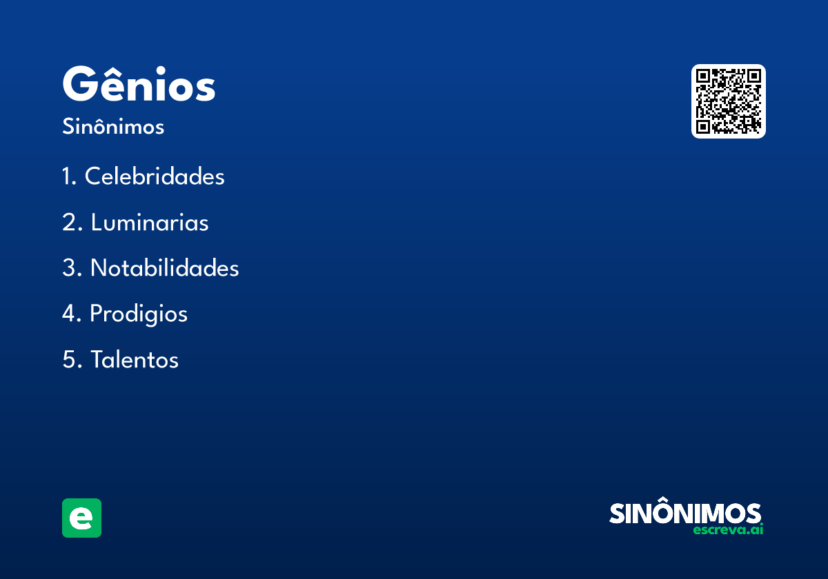 gênios