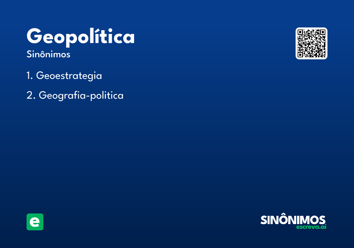 geopolítica