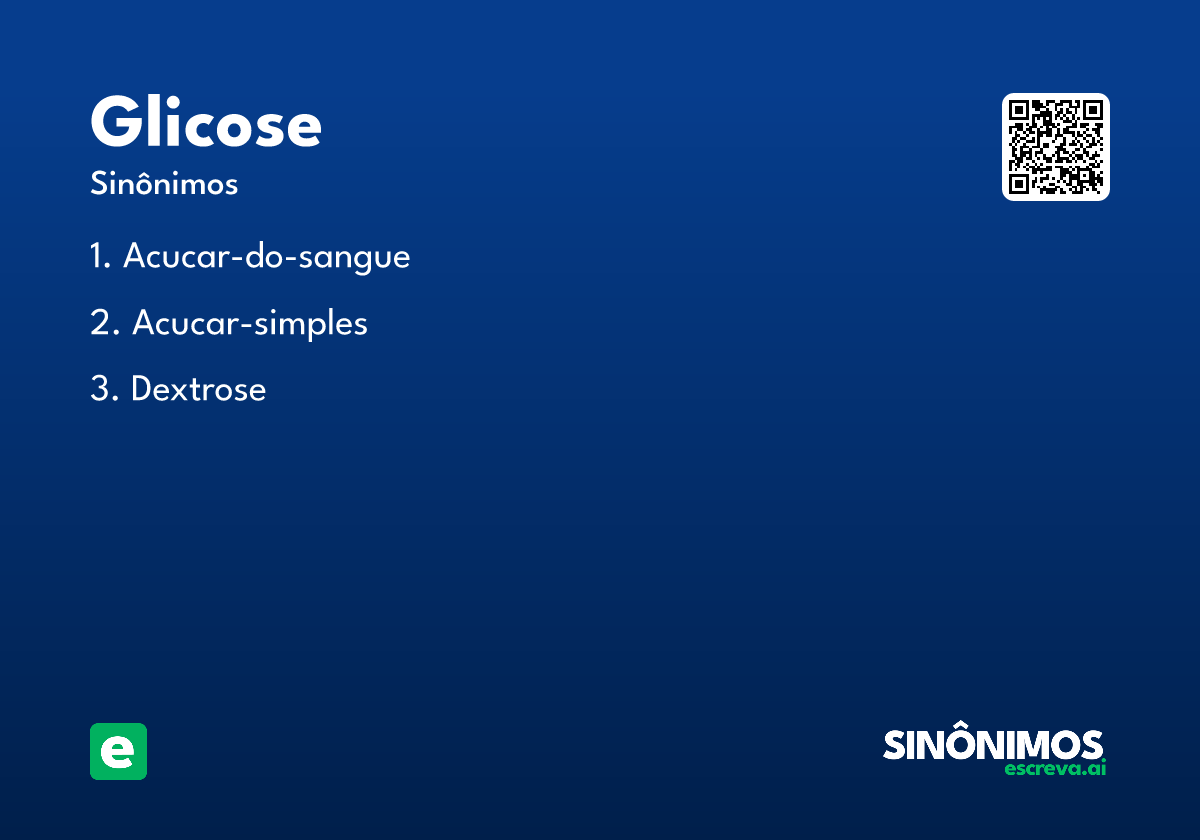 glicose