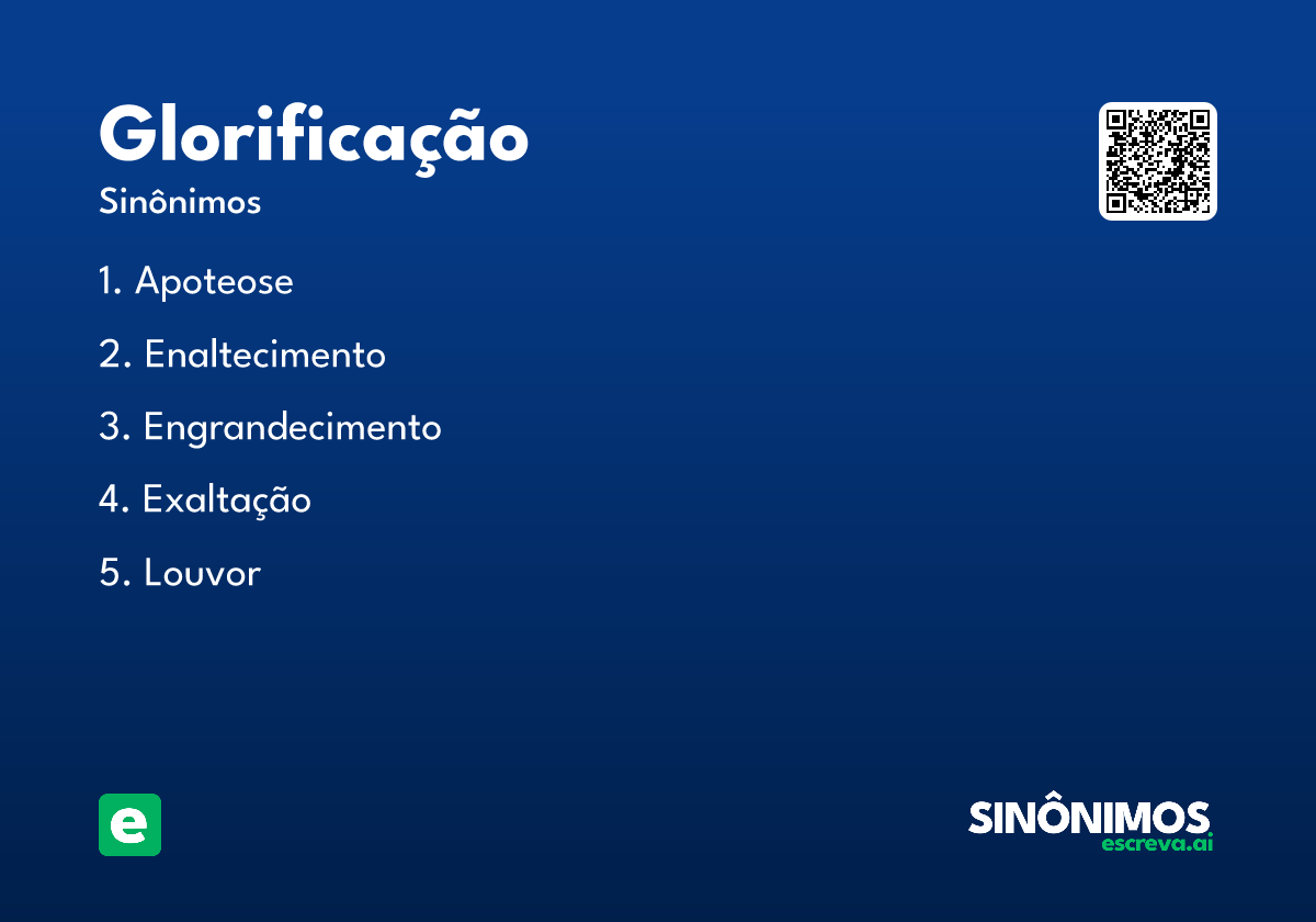 glorificação