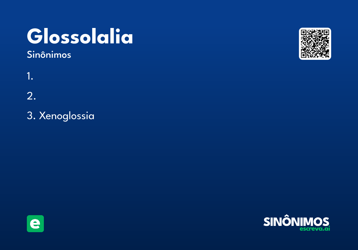 glossolalia