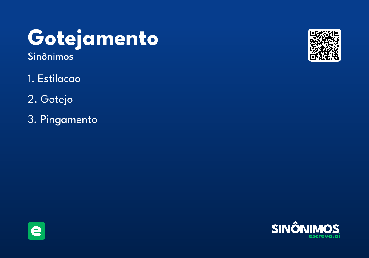 gotejamento