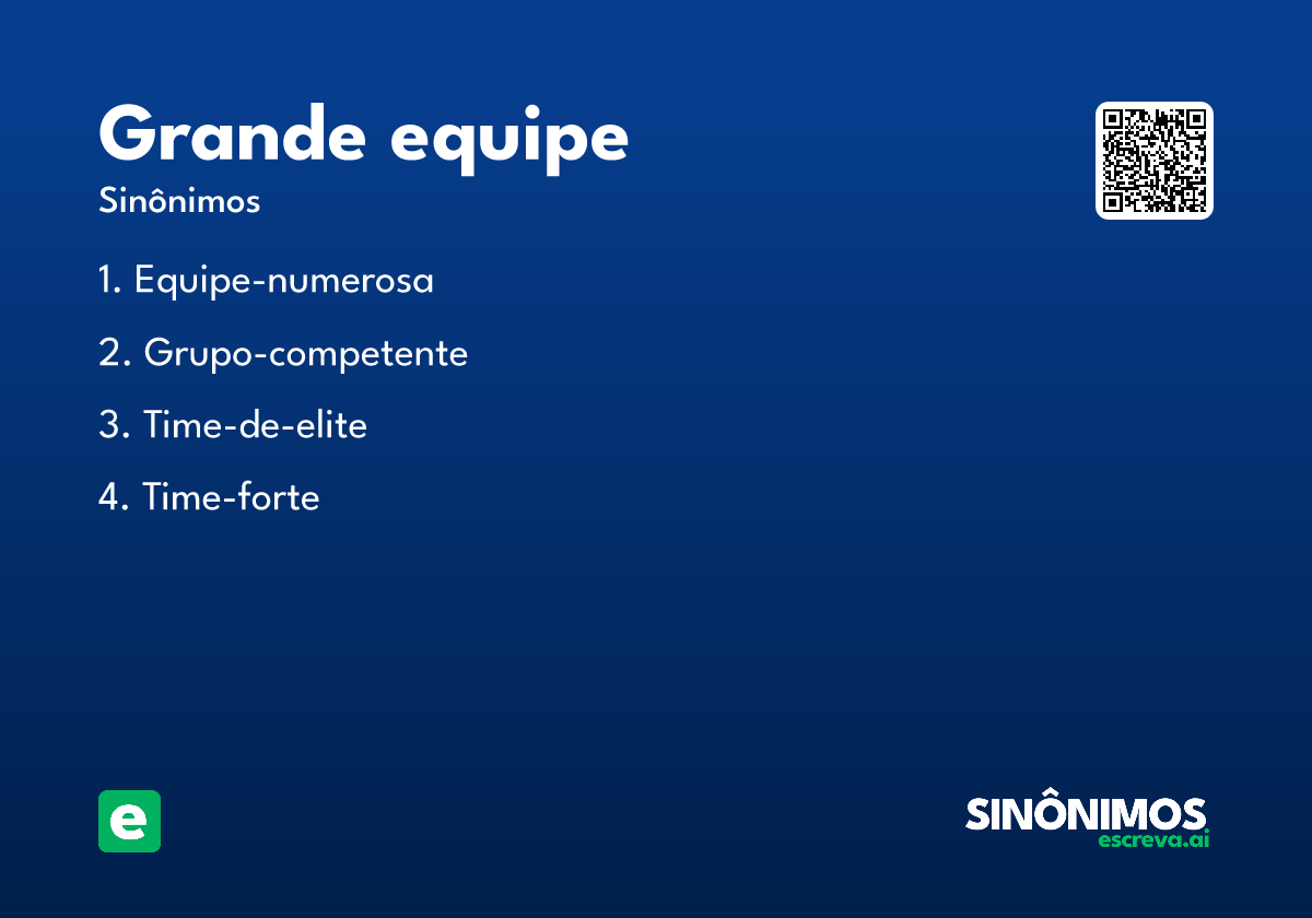 grande equipe