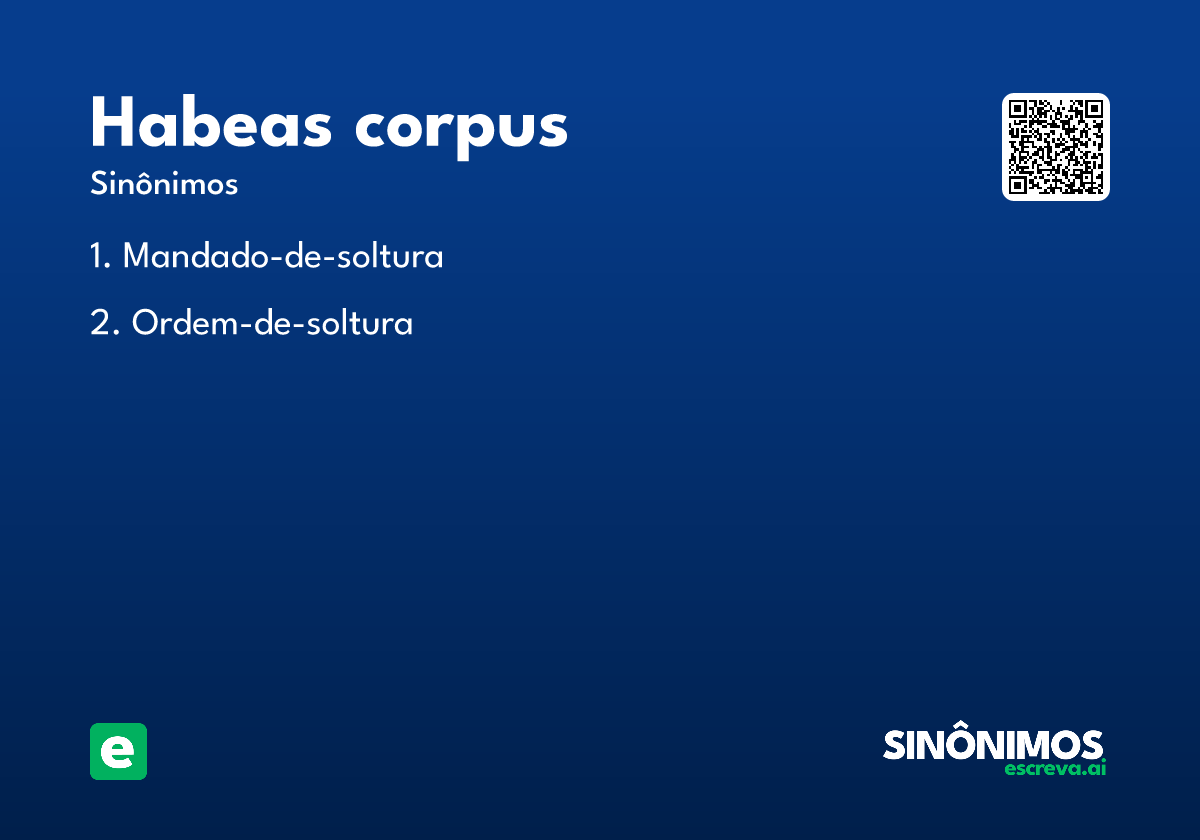 habeas corpus