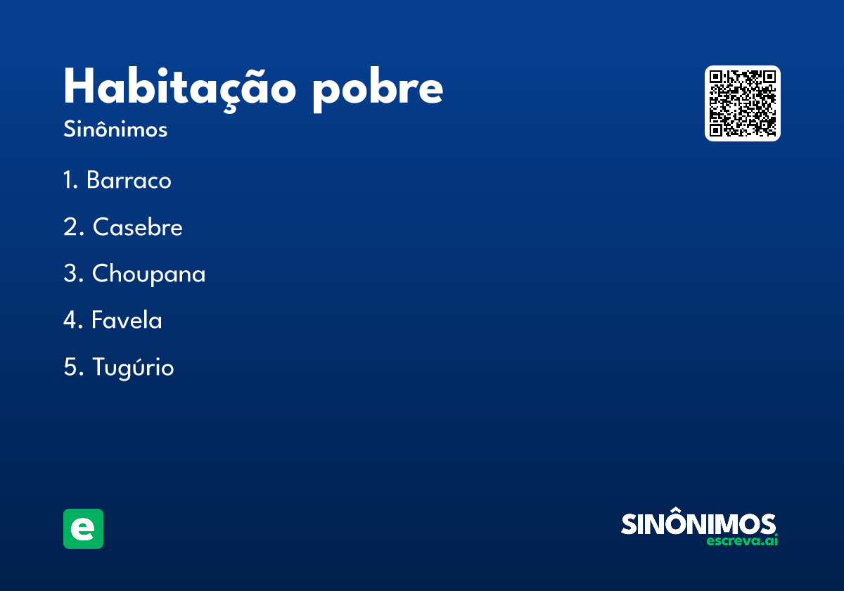habitação pobre