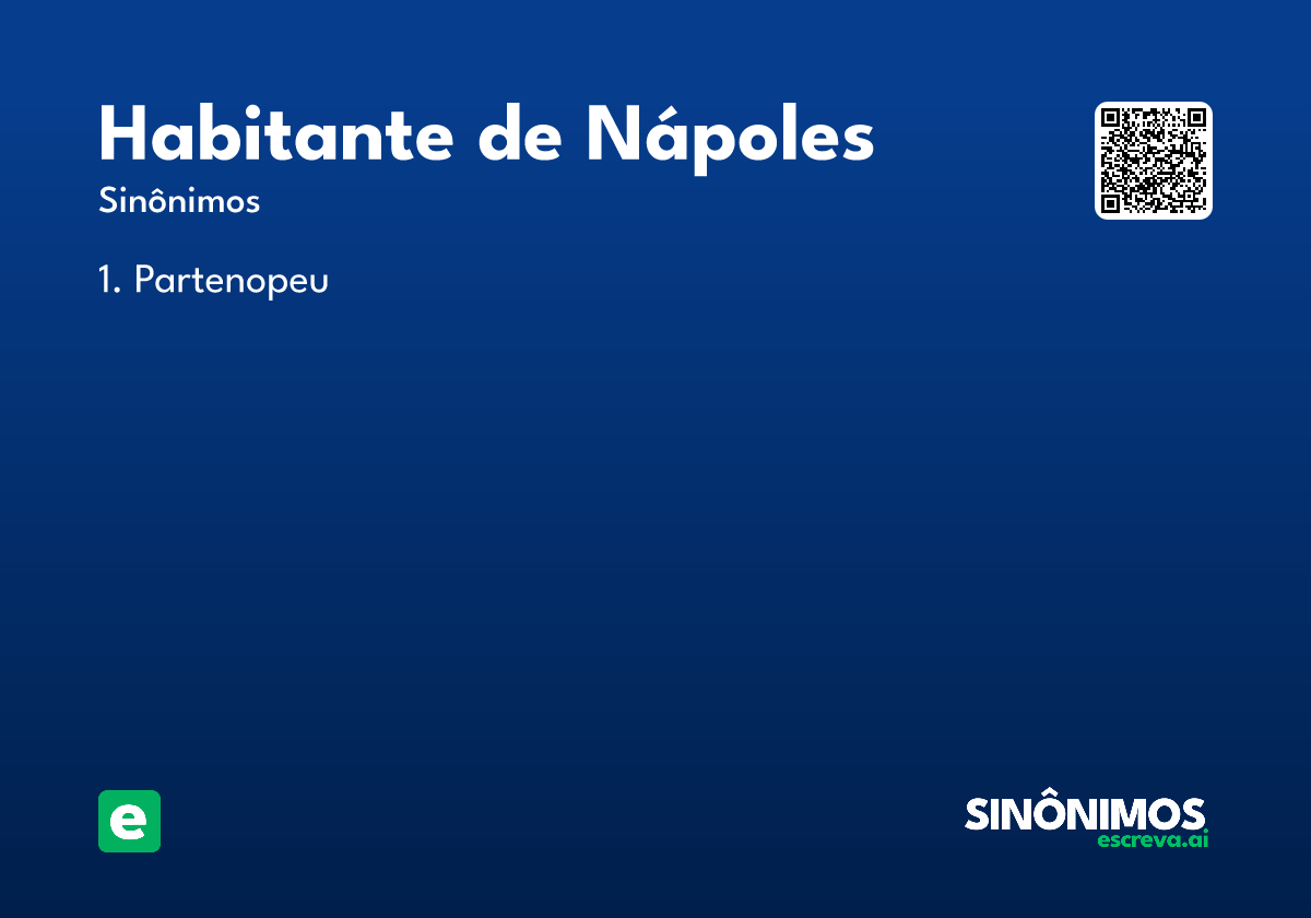 habitante de Nápoles
