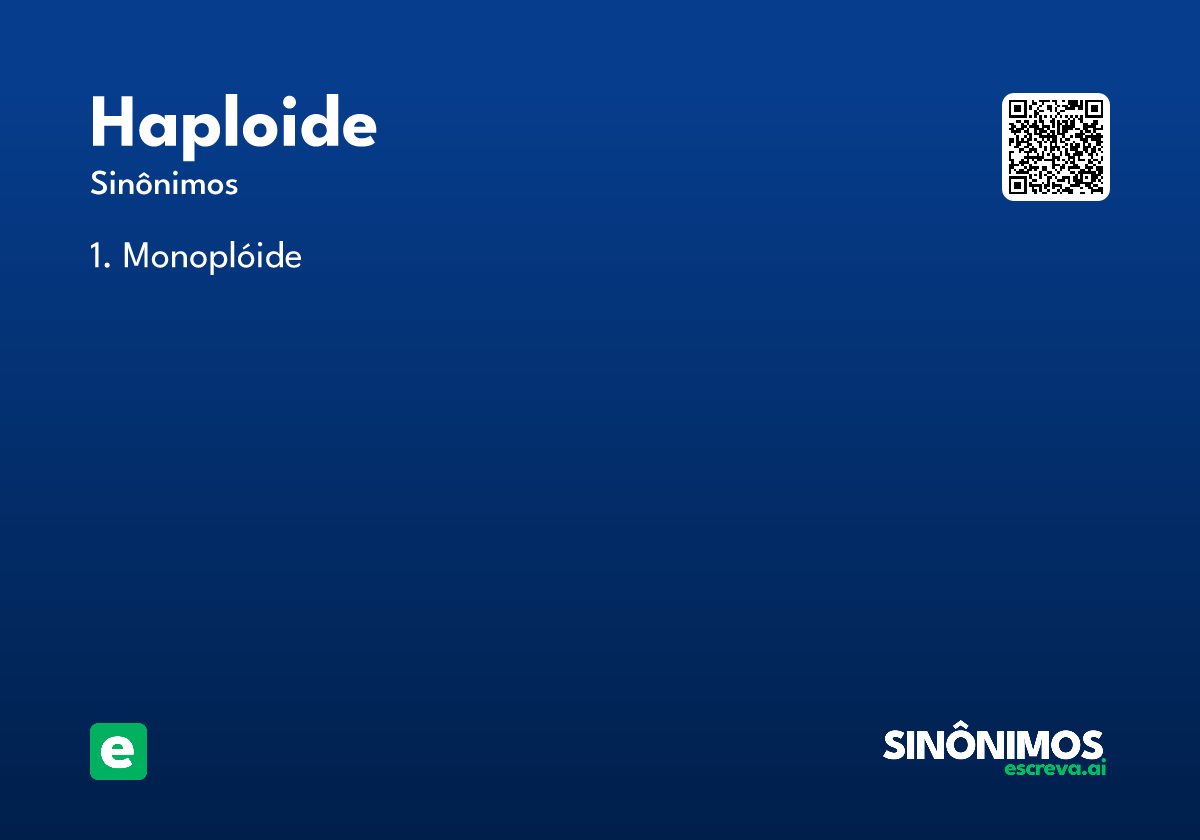 haploide