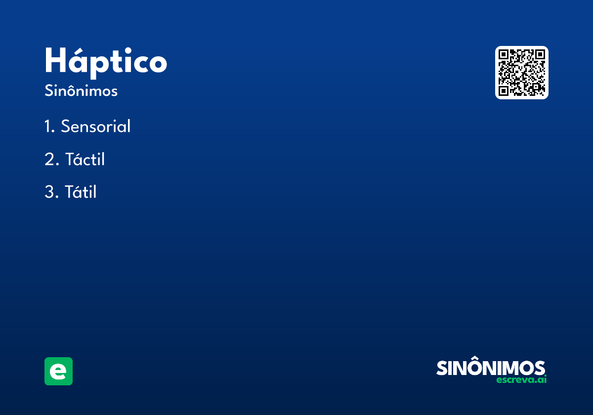 háptico