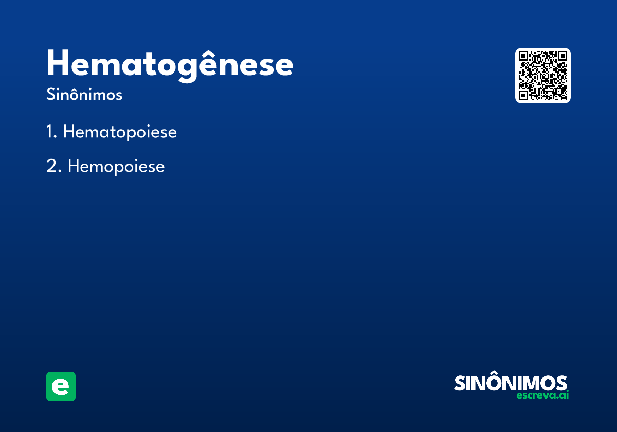 hematogênese