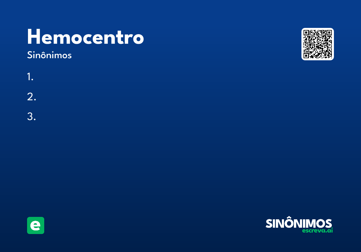 hemocentro