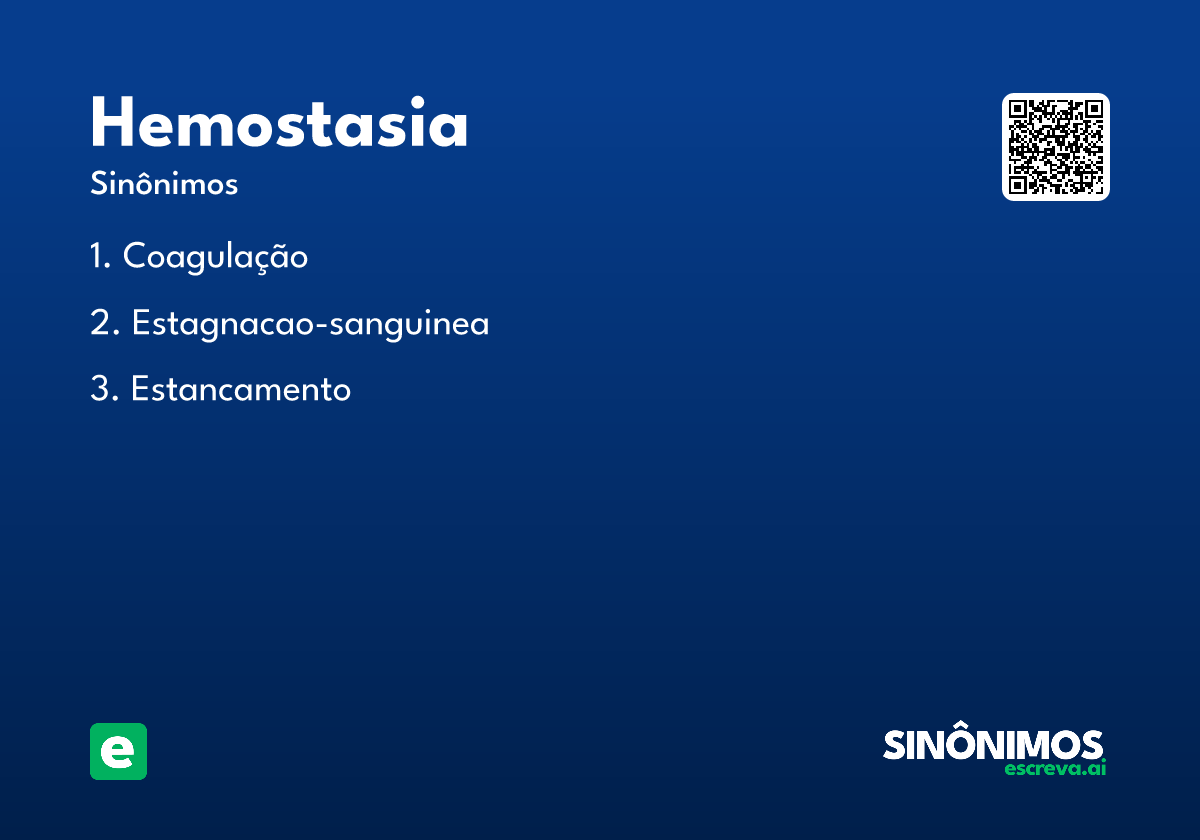 hemostasia