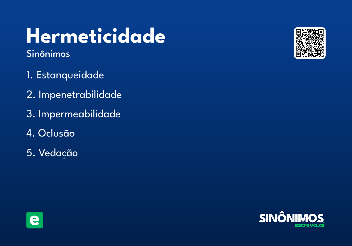 hermeticidade