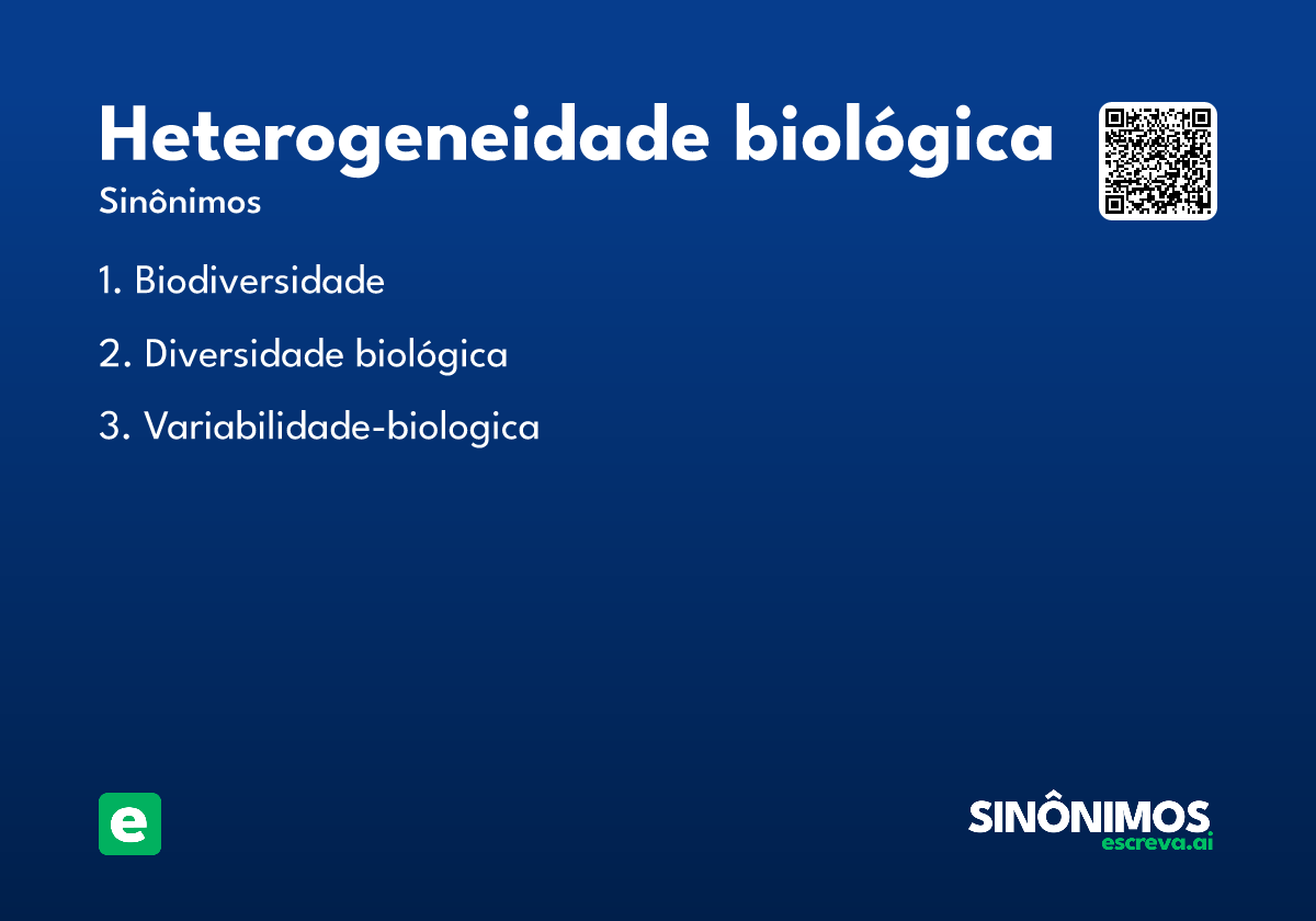 heterogeneidade biológica