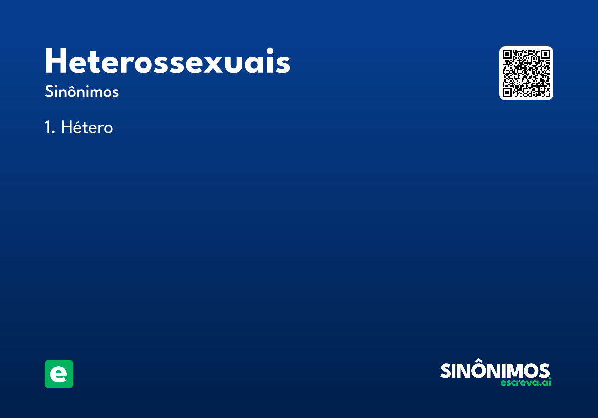 heterossexuais