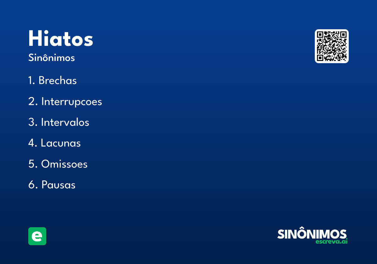 hiatos