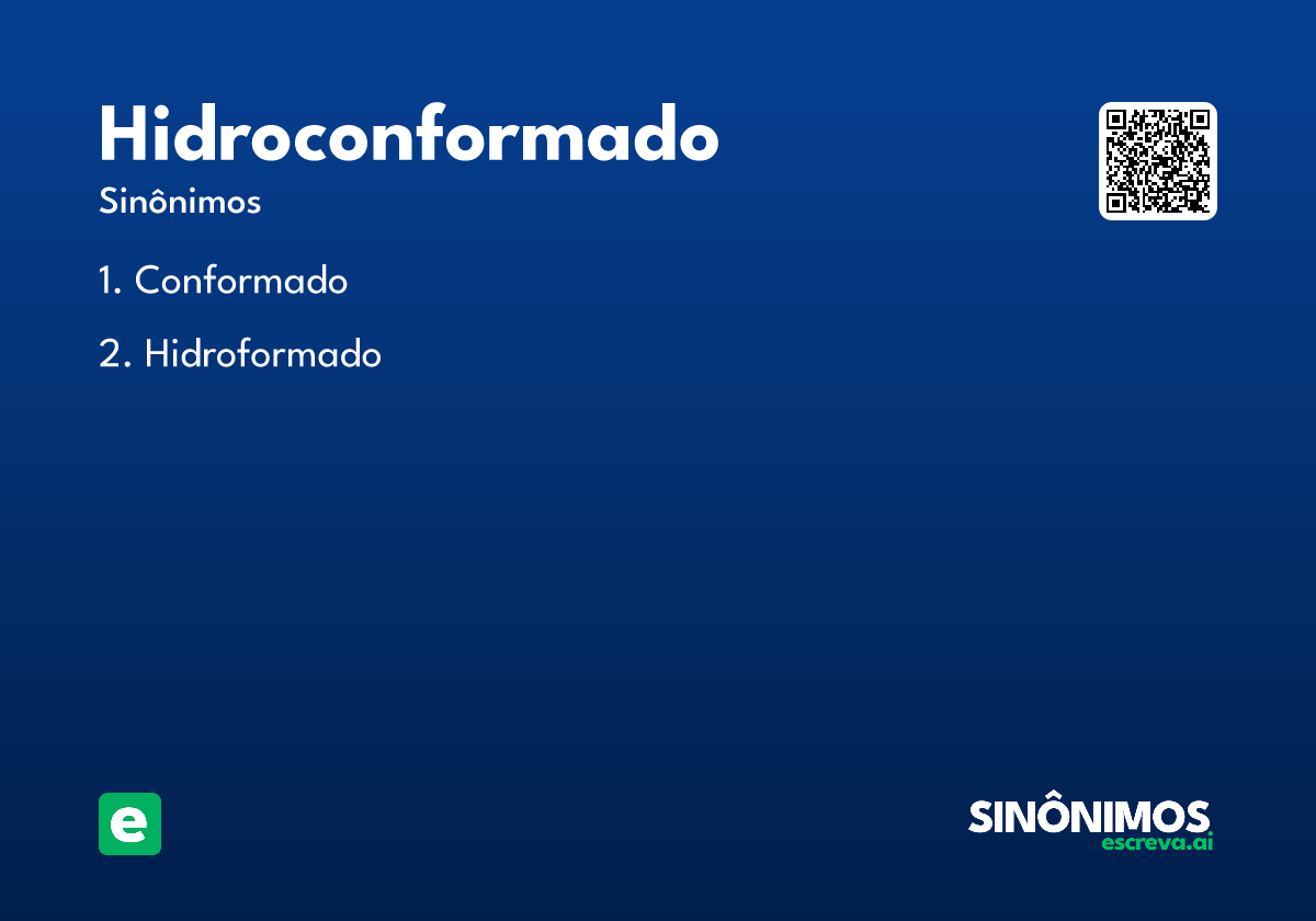 hidroconformado