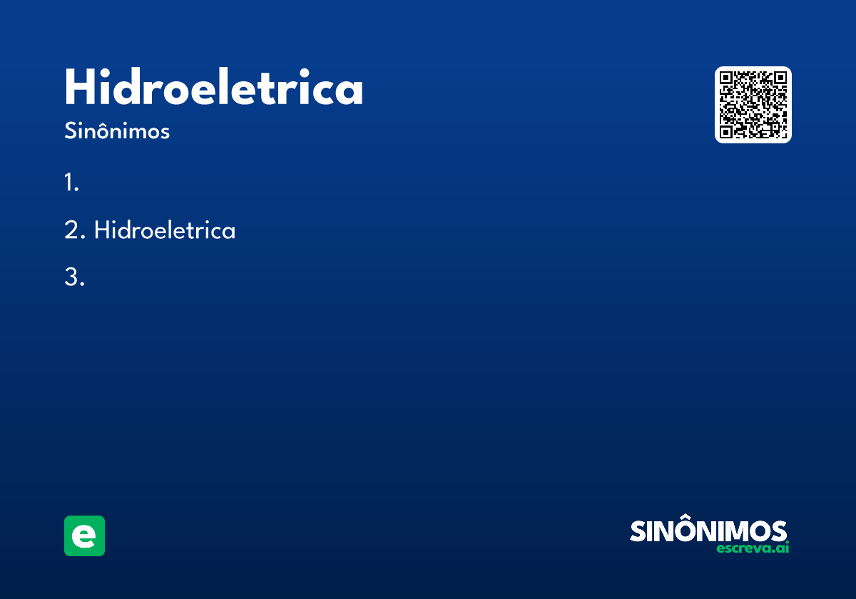 hidroeletrica