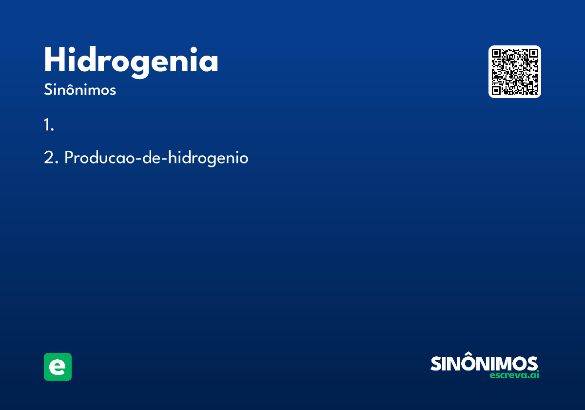hidrogenia