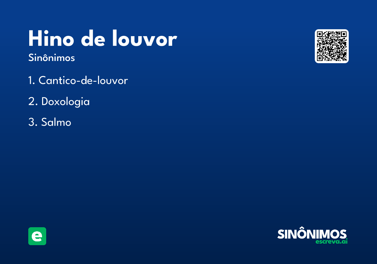 hino de louvor