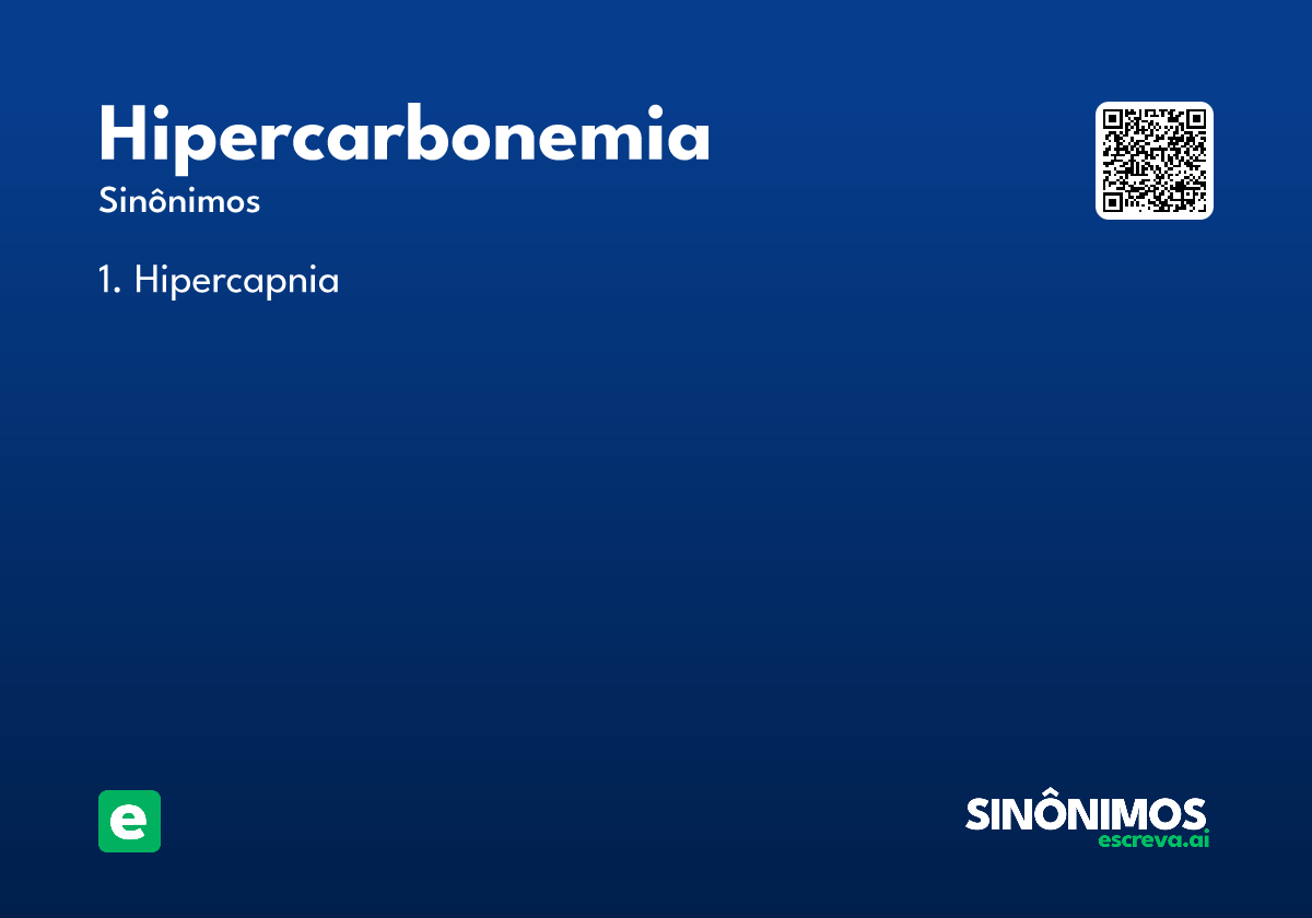 hipercarbonemia
