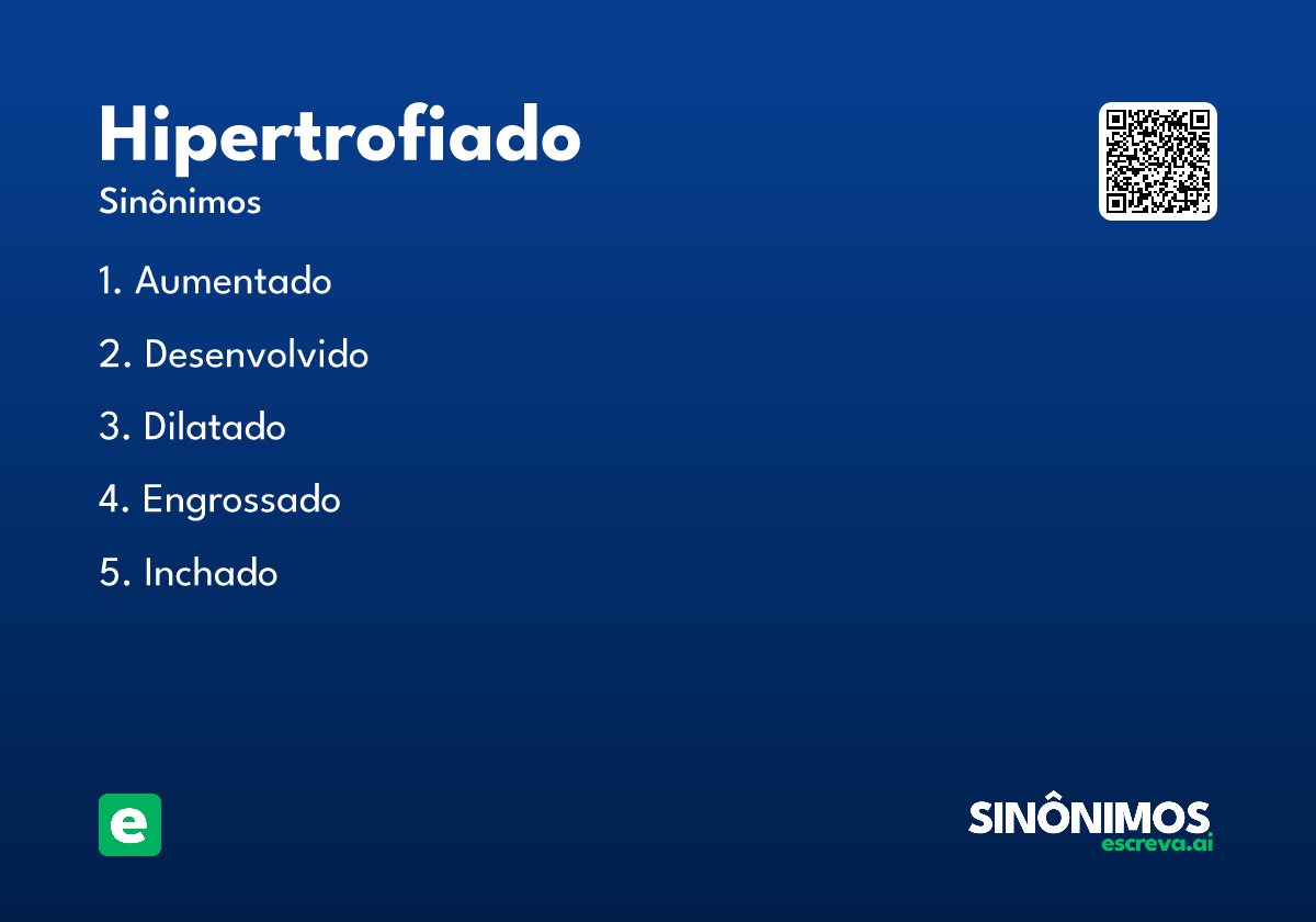 hipertrofiado