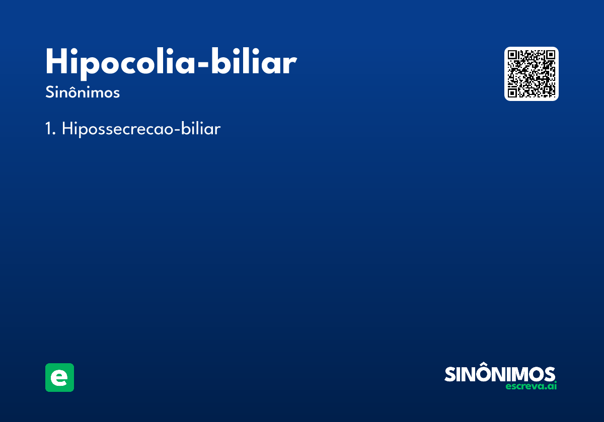 hipocolia-biliar