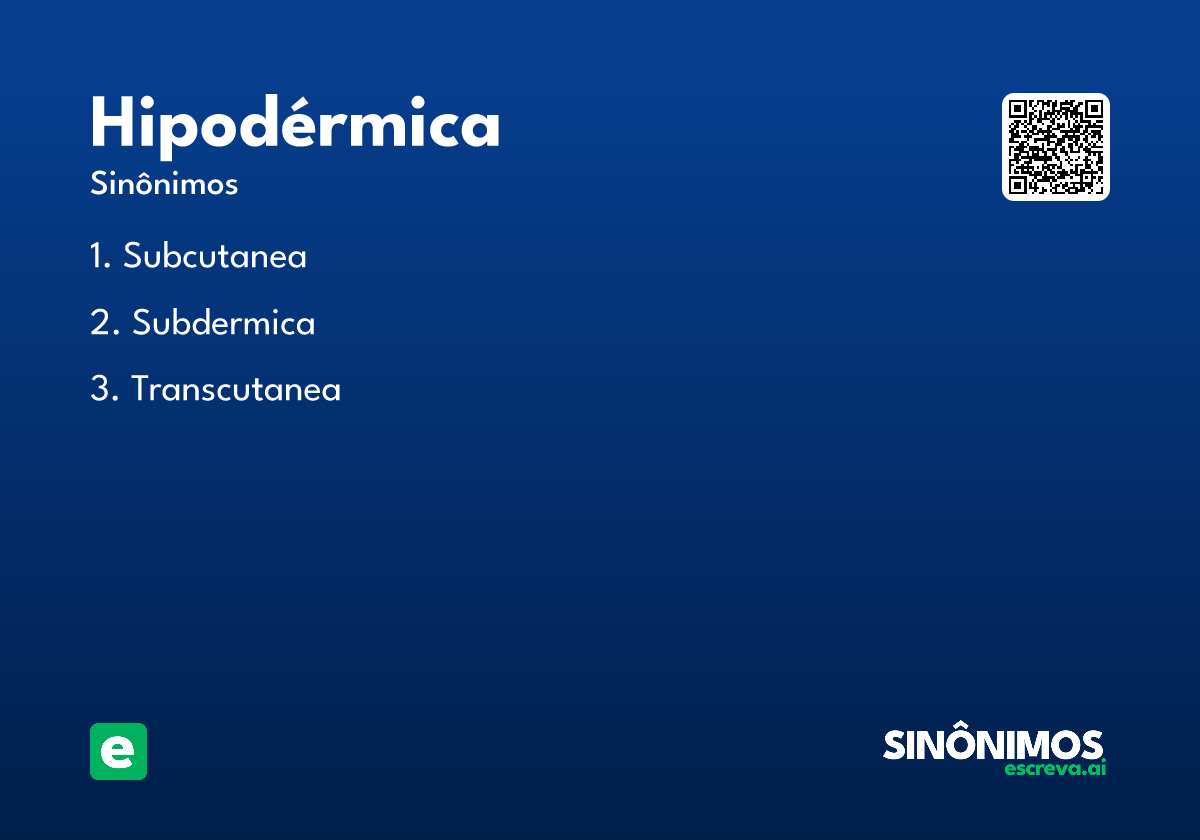hipodérmica
