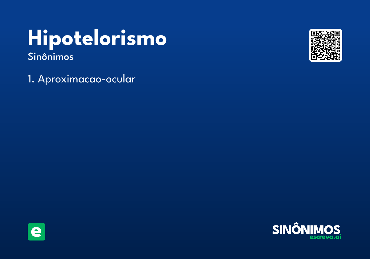 hipotelorismo