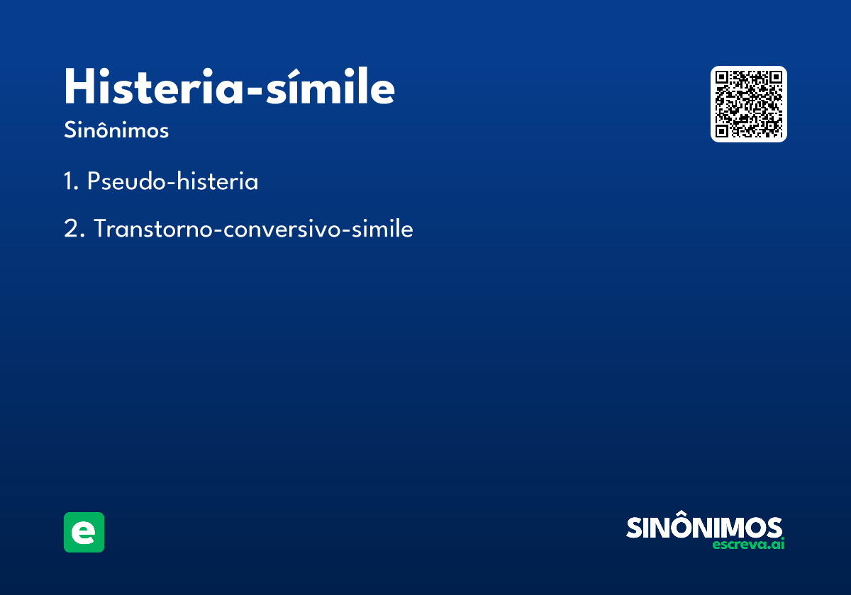 histeria-símile