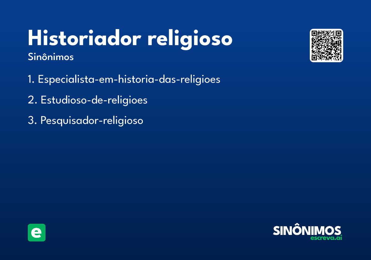 historiador religioso