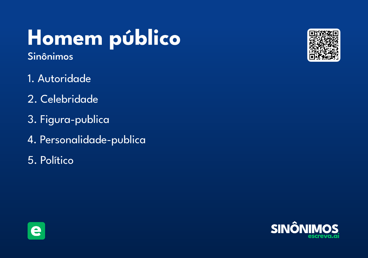 homem público