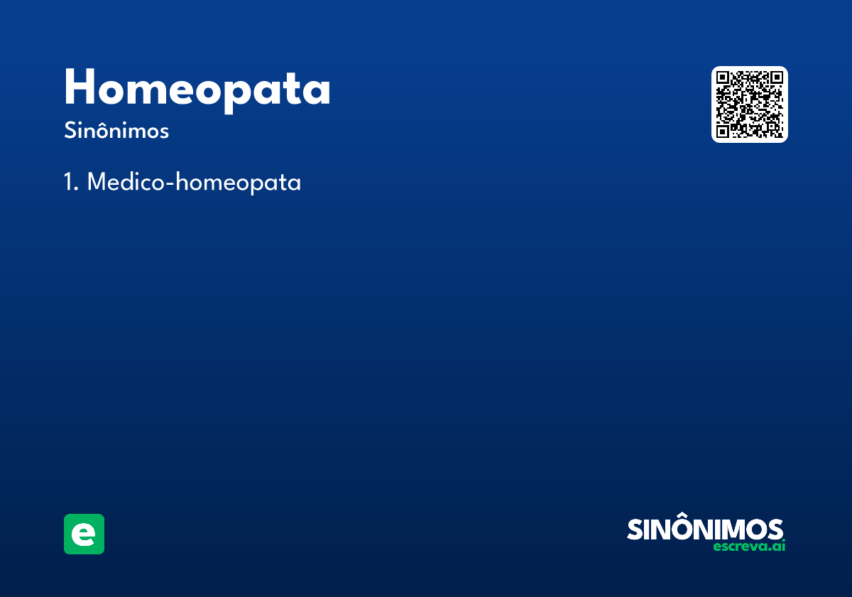 homeopata