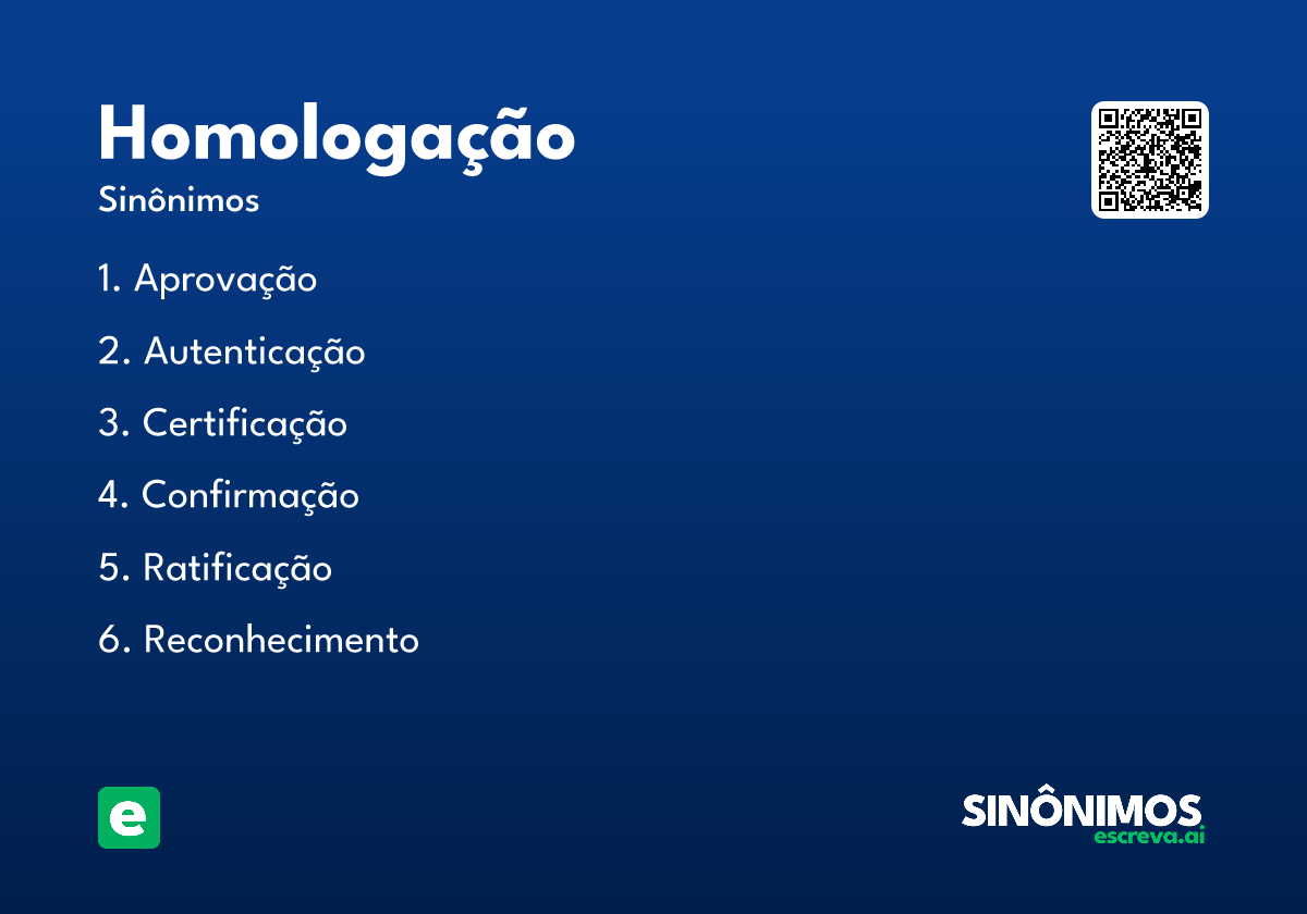 homologação