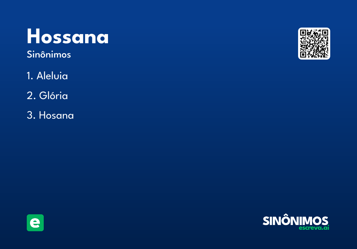 hossana