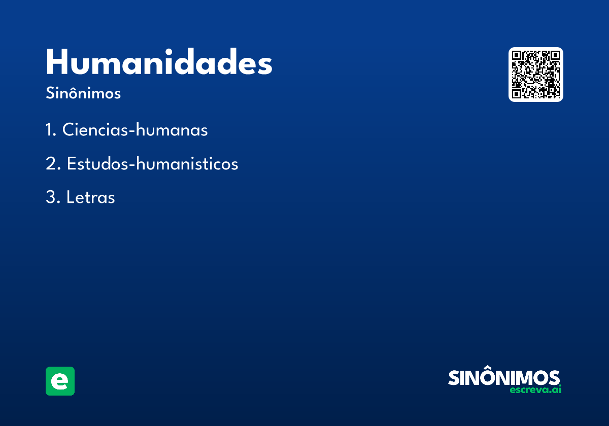 humanidades