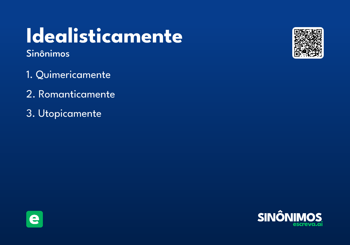 idealisticamente