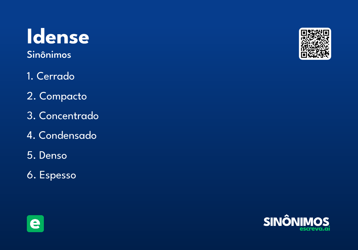 idense